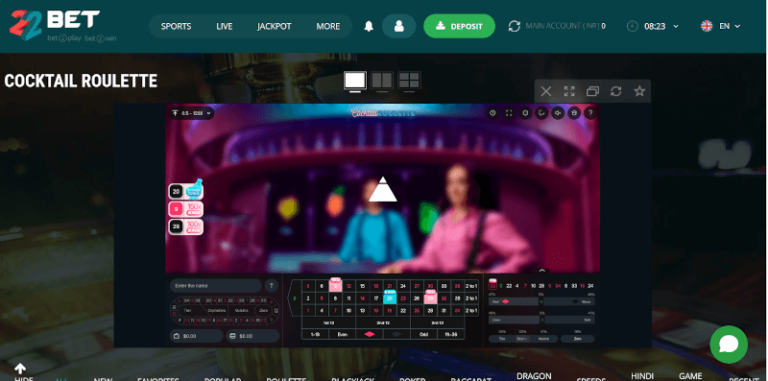 22Bet Casino 2025: Play 6,500 games + Get a bonus of ₹25,000